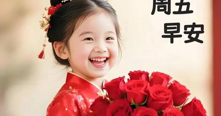 祝你：健康快樂，萬事順遂，心隨所願，平安喜樂，週五早安