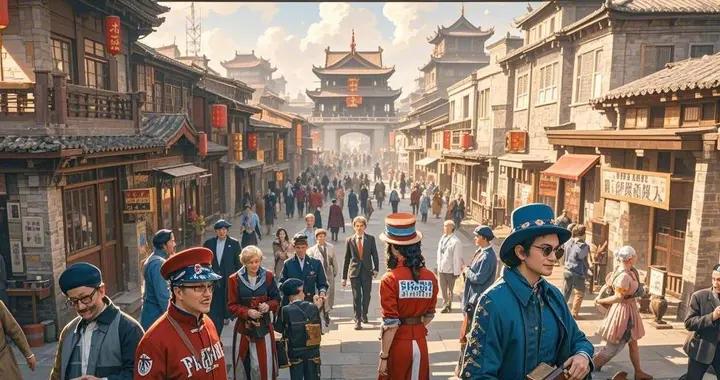 《6000多萬老外在中國玩了一場設定好的真人RPG》