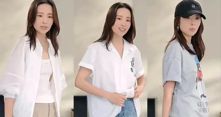 40+的女生，夏天就跟董潔學穿搭，時髦舒適、清爽減齡，真耐看