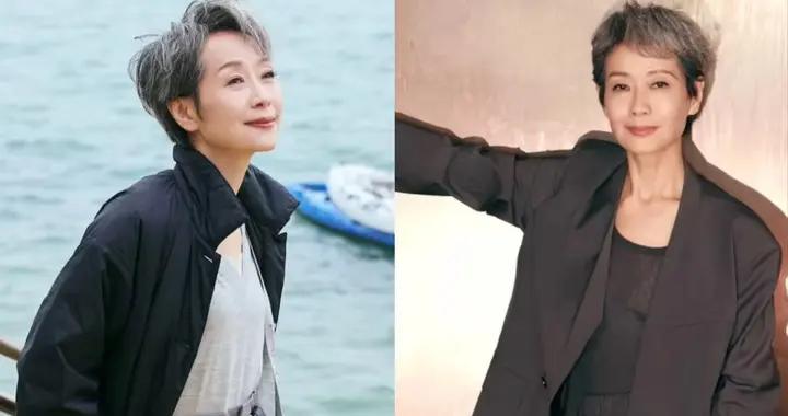 看62歲葉童我才懂：白髮不染、皺紋不遮、穿衣簡潔，高級又耐看
