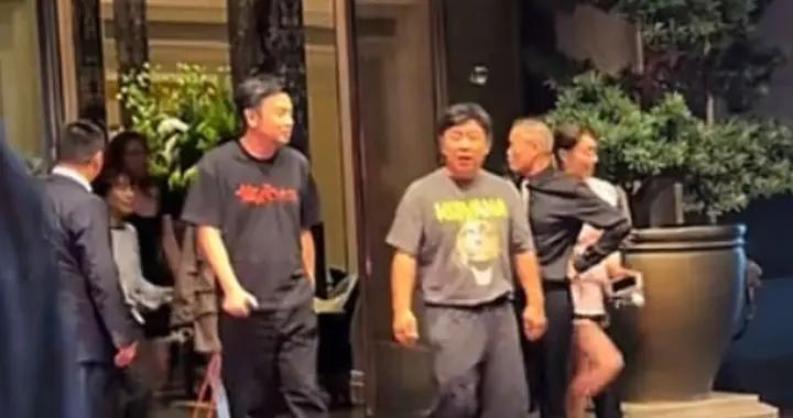 倪妮黃渤雷佳音搞團建，喝到凌晨還意猶未盡，倪妮趴車窗不捨分別