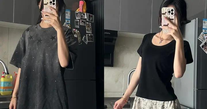 T恤別再塞進褲腰裏了，學下面潮人這樣穿，洋氣顯瘦關鍵不爛大街