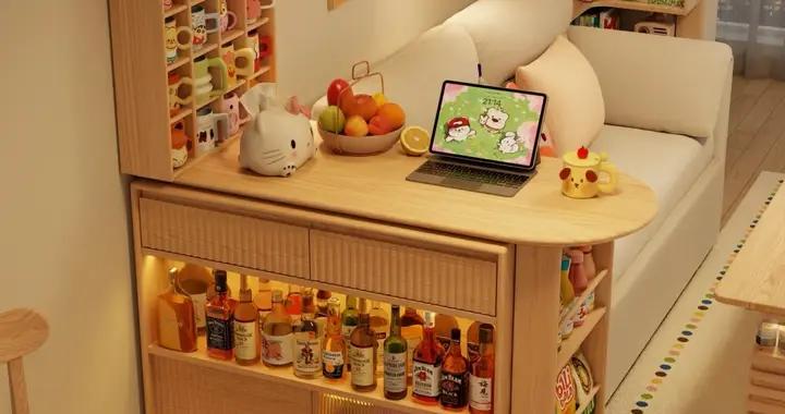 客廳放茶几“落伍了”，看看我4位閨蜜的客廳裝修，高級感滿滿