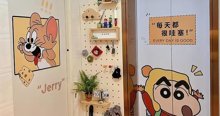重慶一女姑娘的家火了，將樓道改成玄關，被無數鄰居效仿，曬曬