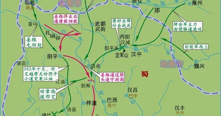 劍閣在哪裏，爲何鍾會率十萬精兵都攻不下來？