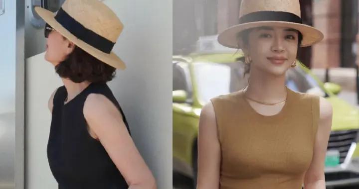 夏天“戴對帽”能有多高級？看三木母女就知道了，好看時髦有格調