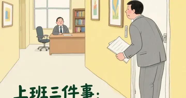 我上班就這三件事，你呢？