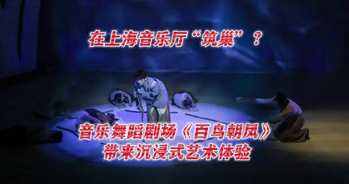 在上海音樂廳 “築巢” ？音樂舞蹈劇場《百鳥朝鳳》帶來沉浸式藝術體驗