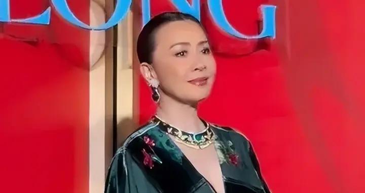 江蘇珠寶晚宴:劉嘉玲“玩性感”,徐璐“穿蚊帳”,穎兒臉腫嘴歪