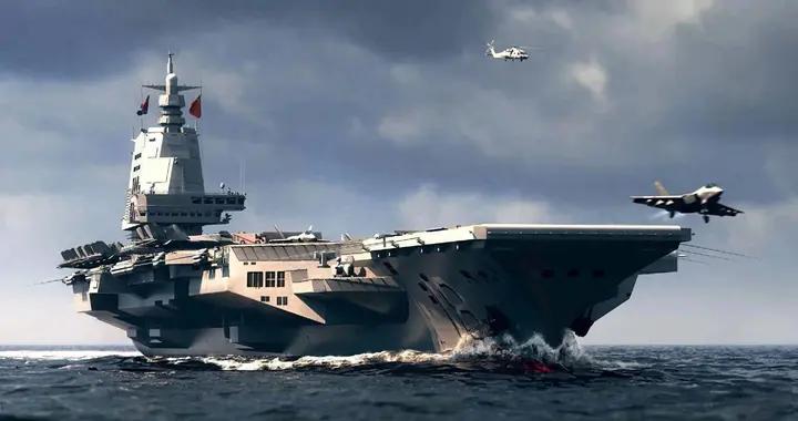 福建艦甲板震撼畫面曝光,三型艦載機亮相,一能力直追世界頂尖!