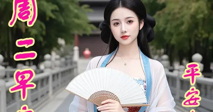 週二早安美圖|捧着朝霞送問候，帶着微笑送好運