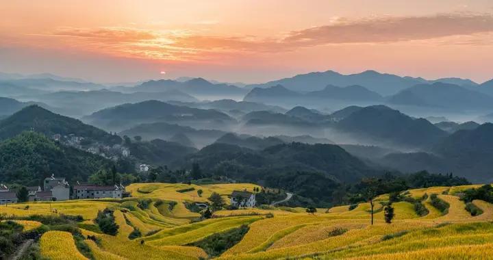 邂逅泳溪梯田，翻開秋日的浪漫詩篇