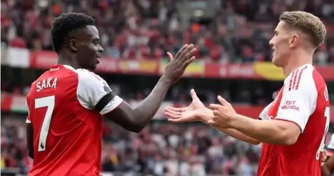 記者：薩卡可能與阿森納續約至2030年，稅前年薪漲至1400萬歐