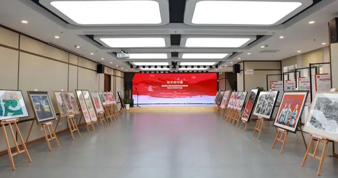 “和平的守望”美展走進靜安寺街道，讓文化惠民落在“零距離”的溫暖裏