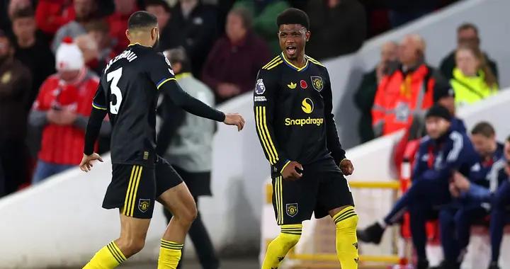 懂球帝X咪咕英超第10輪最佳進球：張弓搭箭，阿馬德凌空抽射救主