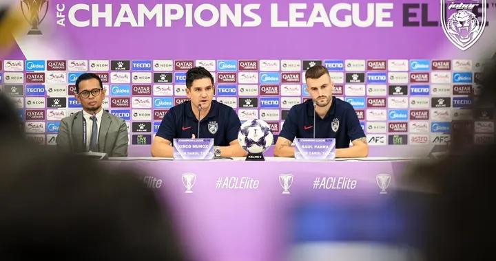 柔佛主帥：上一輪我們踢中國球隊時表現不錯，要延續這種勢頭