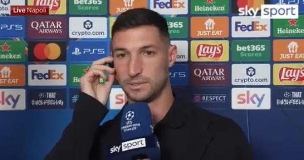 波利塔諾：踢法蘭克福我們絕對要贏；我爲斯帕萊蒂感到高興