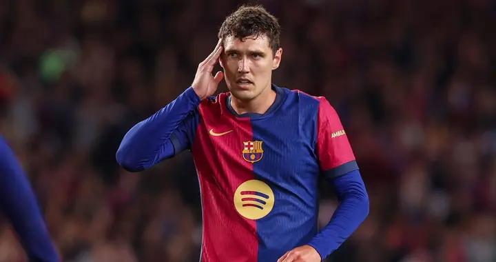 阿斯:克里斯滕森仍未恢復合練,將缺席巴薩本輪聯賽