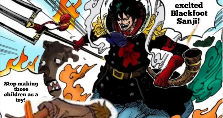 海賊王1165，山治VS麒麟，路飛繼承喬伊波伊力量，跟尼卡融合一體