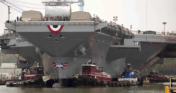 美航母開倒車？第三艘福特級或棄用電彈，中國福建艦竟成技術獨苗