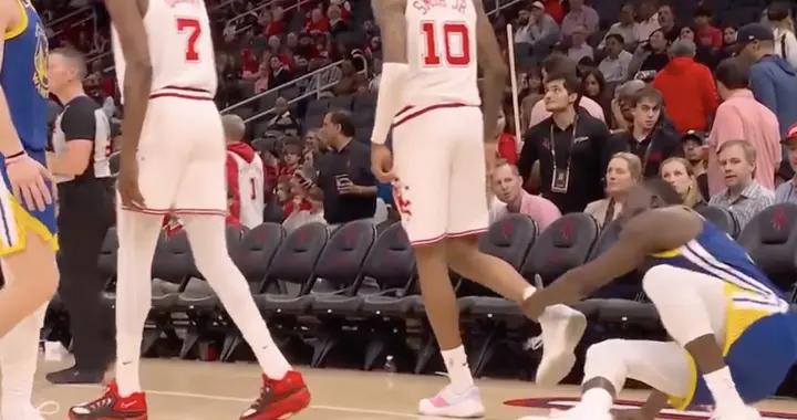 又開始了？追夢格林被撞翻後故意拉拽對手腳踝，領到技術犯規