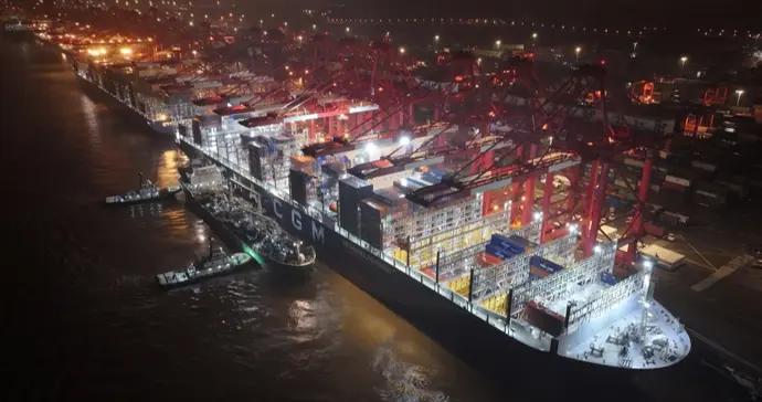 中國港口綠色甲醇單次加註最高紀錄誕生