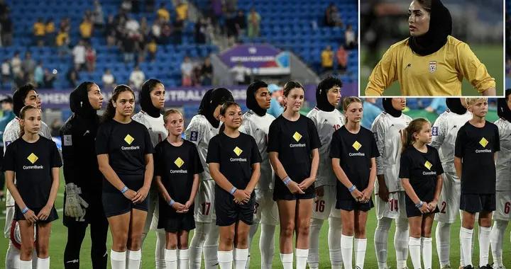 祖國遭受戰亂，伊朗女足在奏國歌時集體保持緘默