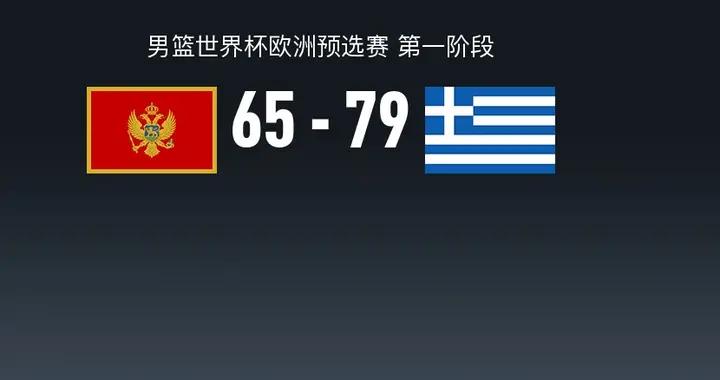 男籃世歐預戰報：希臘男籃79-65黑山男籃，託利奧普洛斯27+5+10