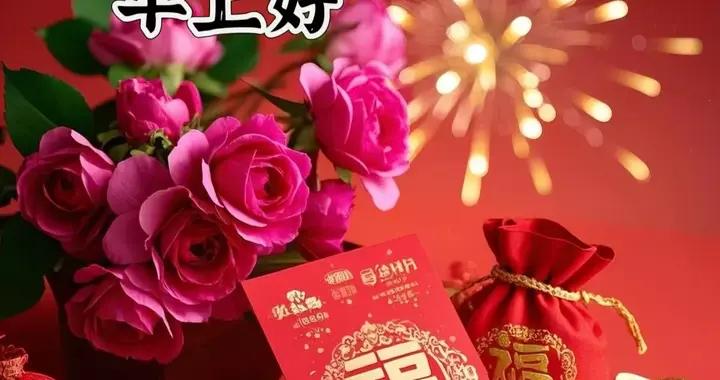 2026最新正月十六漂亮祝福圖片，健康長壽是福氣，吉祥如意連年好