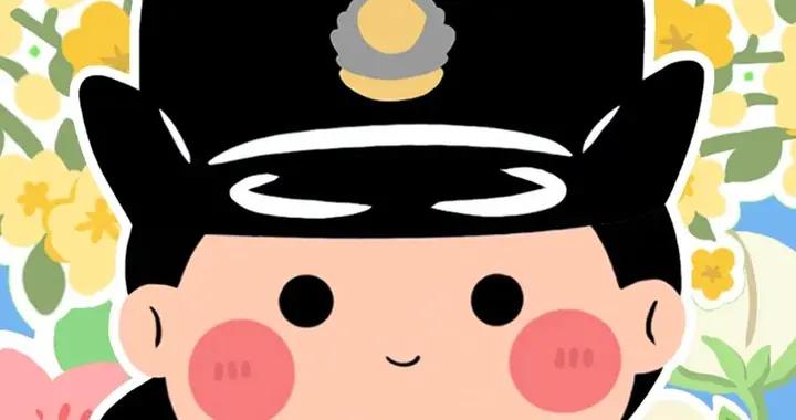 超可愛女警頭像壁紙
