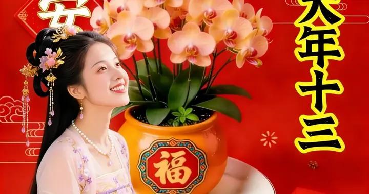 大年十三美女早安問候美圖 2026年3月1日 2月再見 3月你好