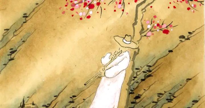 雁來|老樹：坐等春風起，坐等花兒開。坐等雁北飛，坐等你歸來