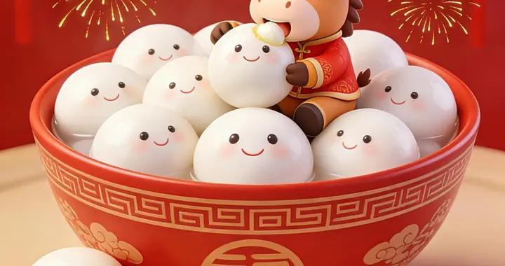 元宵節早安問候美圖