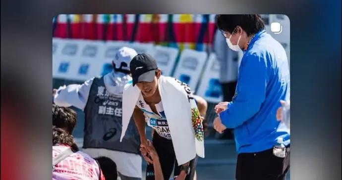 大迫傑中文祝賀豐配友：跑步無國界，恭喜您打破中國紀錄！