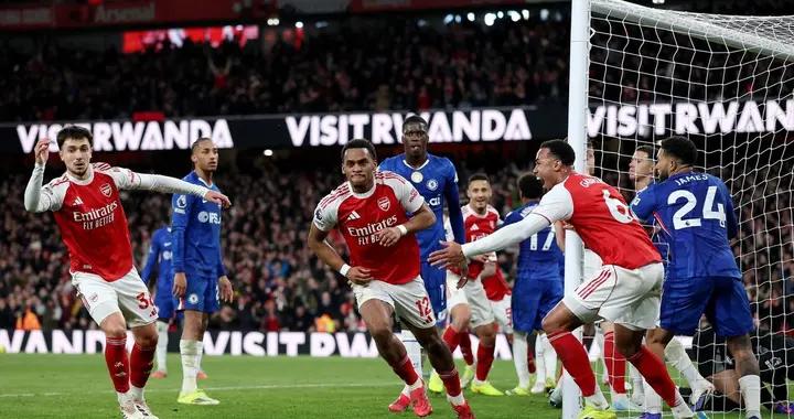 自1994年以來，阿森納首次在聯賽主場對切爾西取得四連勝