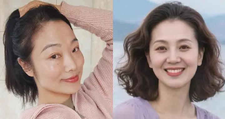 上年紀的女人，“扎發”和“短燙髮”哪個更年輕？對比圖太真實了