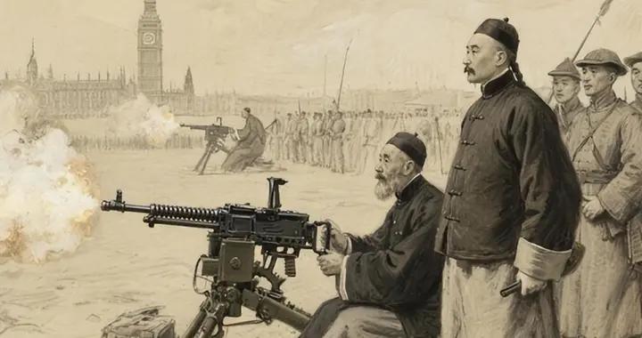 李鴻章見馬克沁機槍，不問價只問一件事，洋人聽完說不出話