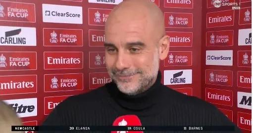 瓜迪奧拉：大幅度輪換是因爲比賽太多了，這樣大家都會有機會