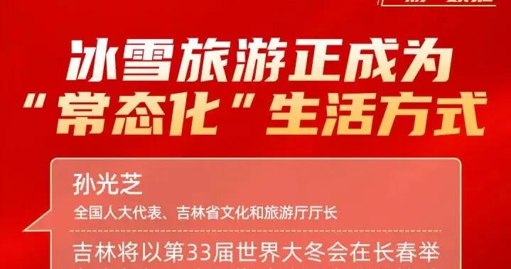 兩會“遊”數據丨“賞冰樂雪”不再只是“冬日限定”