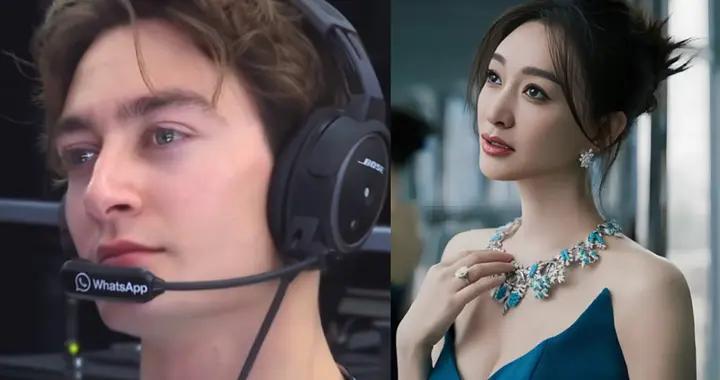 拉塞爾神顏撞臉李小冉！堪稱美人骨相，拉絲眼神太像了，奇妙緣分