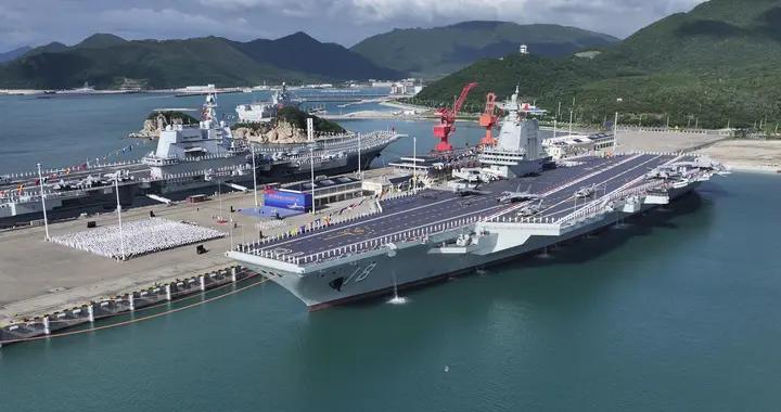 福建艦到底有多大？和山東艦放一起對比才懂，爲何必須破8萬噸