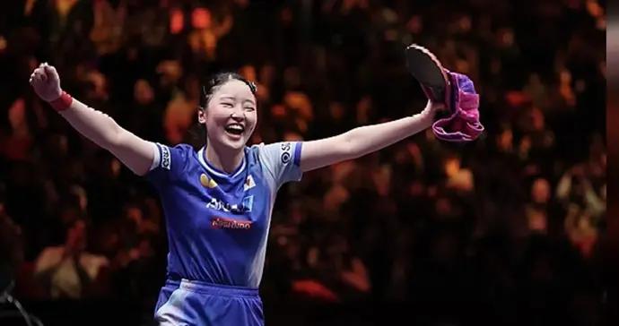 WTT重慶冠軍賽｜日本天才少女張本美和登頂，國乒輸了四場女單“中日對決”