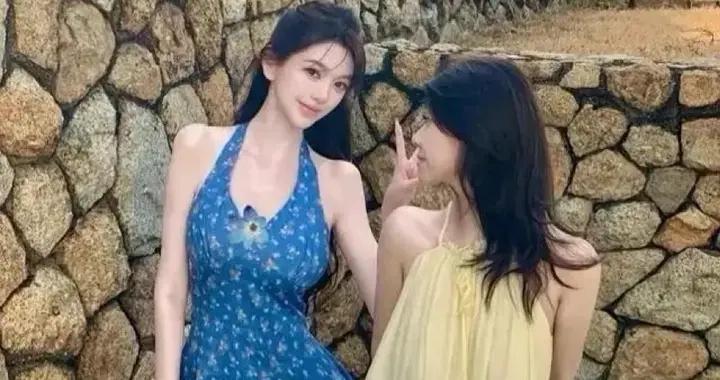 葉珂產女才一年，穿掛脖泳衣身材凹凸飽滿，比黃曉明新女友還辣