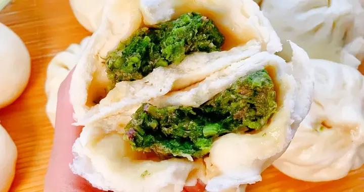 入春後，我家包子就愛用這餡，清香不油膩，孩子總說喫不夠
