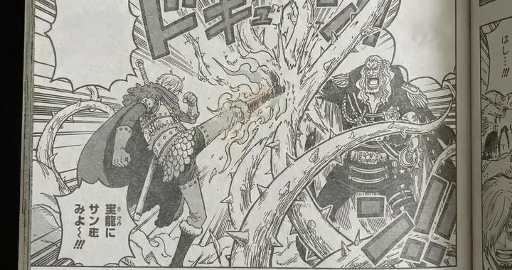 海賊王1177話，山治激戰索瑪茲，給羅賓報仇！布魯克曾是海軍上將