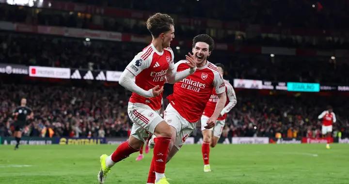 16歲73天，阿森納小將道曼成爲英超史上最年輕的進球者