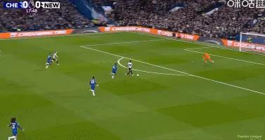 半場：切爾西0-1紐卡，戈登破門，帕爾默造險