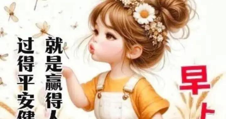 週日早安祝福美圖，願你晨裏有微笑，笑裏有幸福。