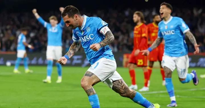 本賽季那不勒斯19人在意甲取得過進球，同期五大聯賽第一