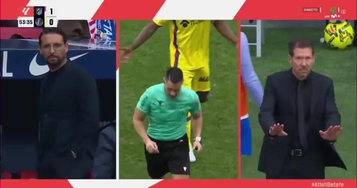 猴子偷桃，赫塔費後衛阿布卡爾手抓瑟洛特襠部被紅牌罰下